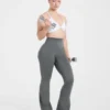 Sculpt-Leggings met uitlopende pijpen