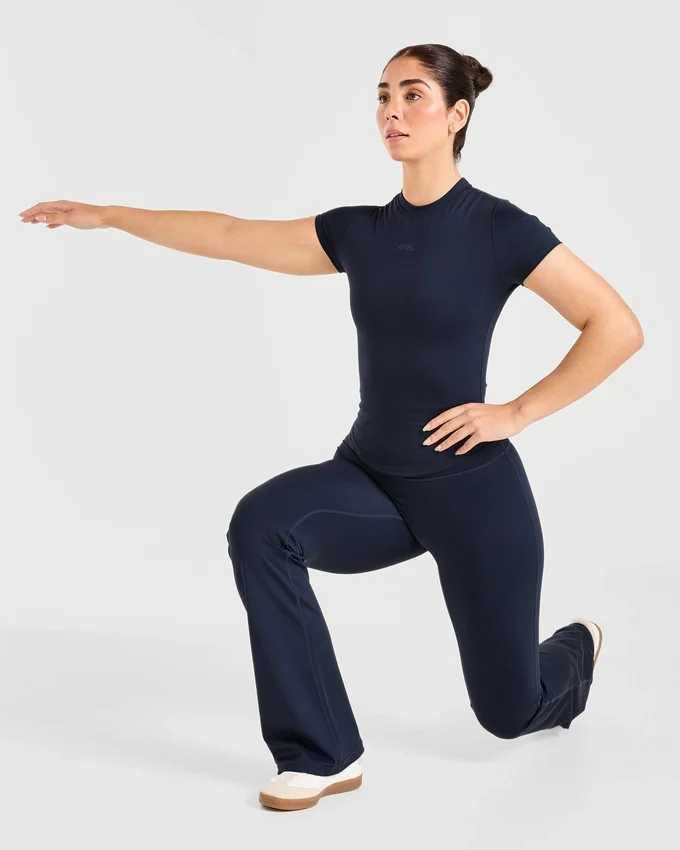 Sculpt-Leggings met uitlopende pijpen