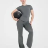 Sculpt-Leggings met uitlopende pijpen