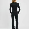 Sculpt-top met lange mouwen