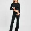 Sculpt-top met lange mouwen
