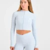 Sculpt Wrap-jasje met rits