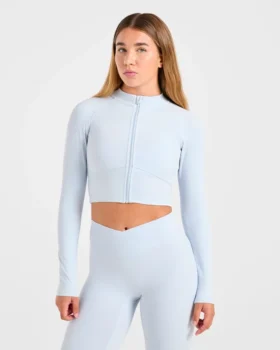 Sculpt Wrap-jasje met rits