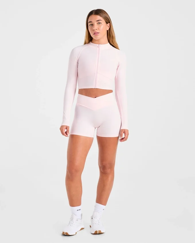 Sculpt Wrap-jasje met rits