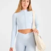 Sculpt Wrap-jasje met rits