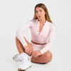 Sculpt Wrap-jasje met rits