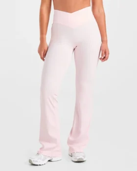 Sculpt Wrap-leggings met uitlopende pijpen