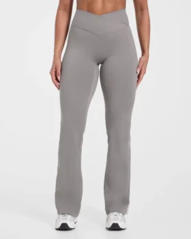 Sculpt Wrap-leggings met uitlopende pijpen