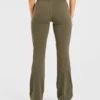 Sculpt Wrap-leggings met uitlopende pijpen