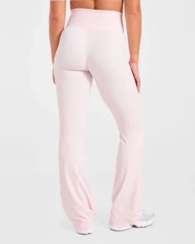 Sculpt Wrap-leggings met uitlopende pijpen