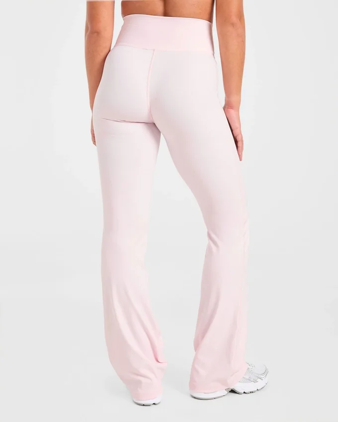 Sculpt Wrap-leggings met uitlopende pijpen