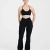 Sculpt Wrap-leggings met uitlopende pijpen