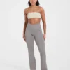 Sculpt Wrap-leggings met uitlopende pijpen