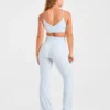 Sculpt Wrap-leggings met uitlopende pijpen