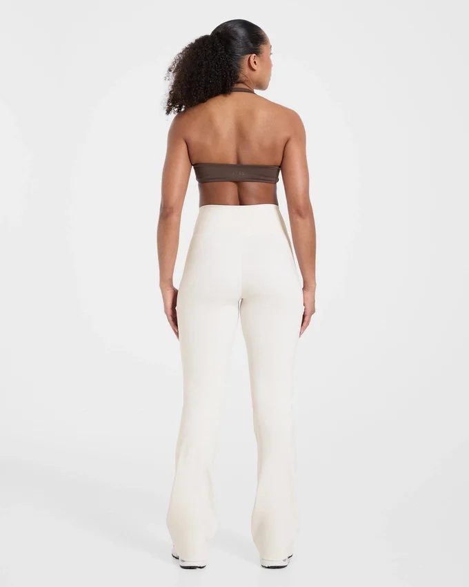 Sculpt Wrap-leggings met uitlopende pijpen