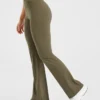 Sculpt Wrap-leggings met uitlopende pijpen