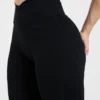 Sculpt Wrap-leggings met uitlopende pijpen