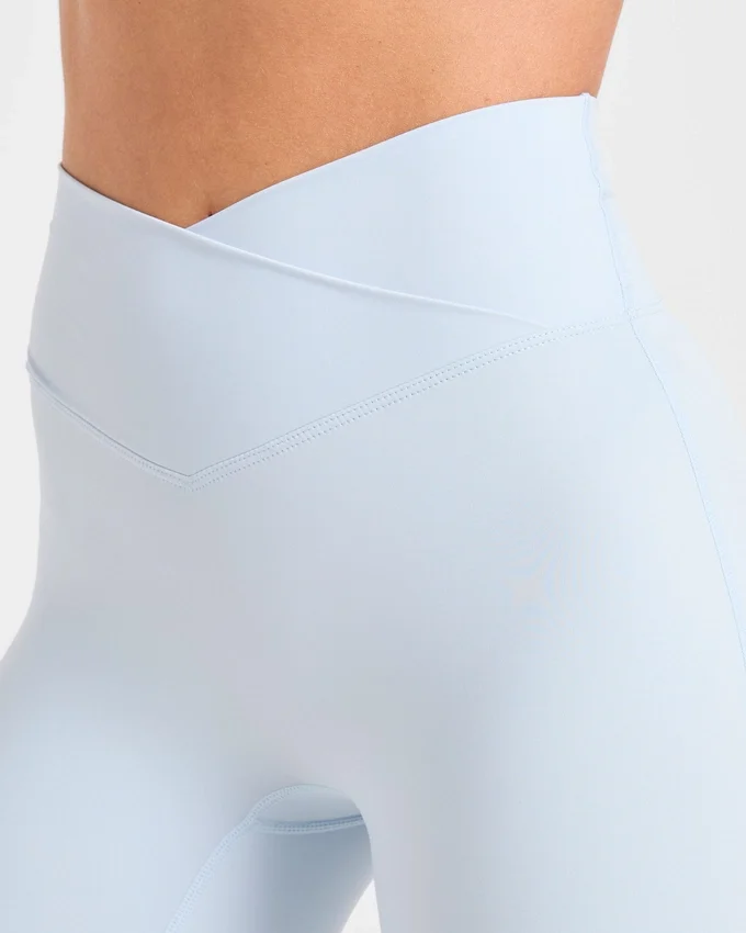 Sculpt Wrap-leggings met uitlopende pijpen