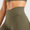 Sculpt Wrap-leggings met uitlopende pijpen