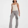Sculpt Wrap-leggings met uitlopende pijpen
