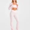 Sculpt Wrap-leggings met uitlopende pijpen