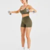 Sculpt Wrap-korte broeken