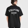 Sculpting Season oversized T-shirt