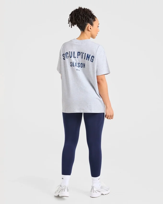 Sculpting Season oversized T-shirt