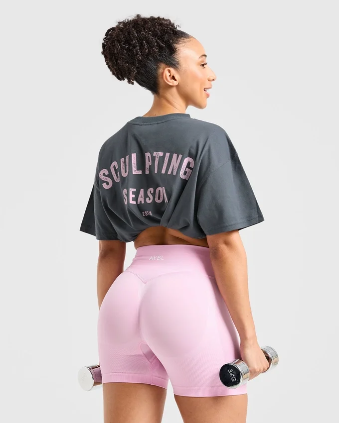 Sculpting Season oversized T-shirt