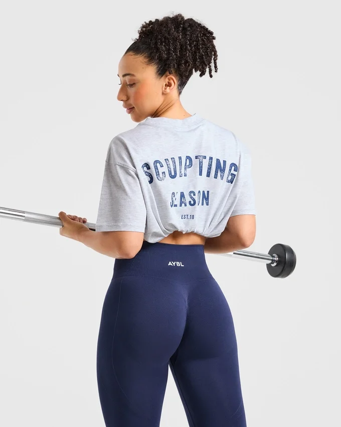 Sculpting Season oversized T-shirt