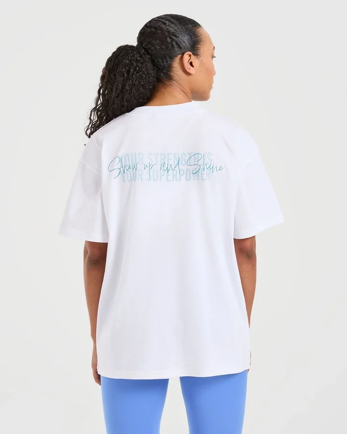 Show Up oversized T-shirt