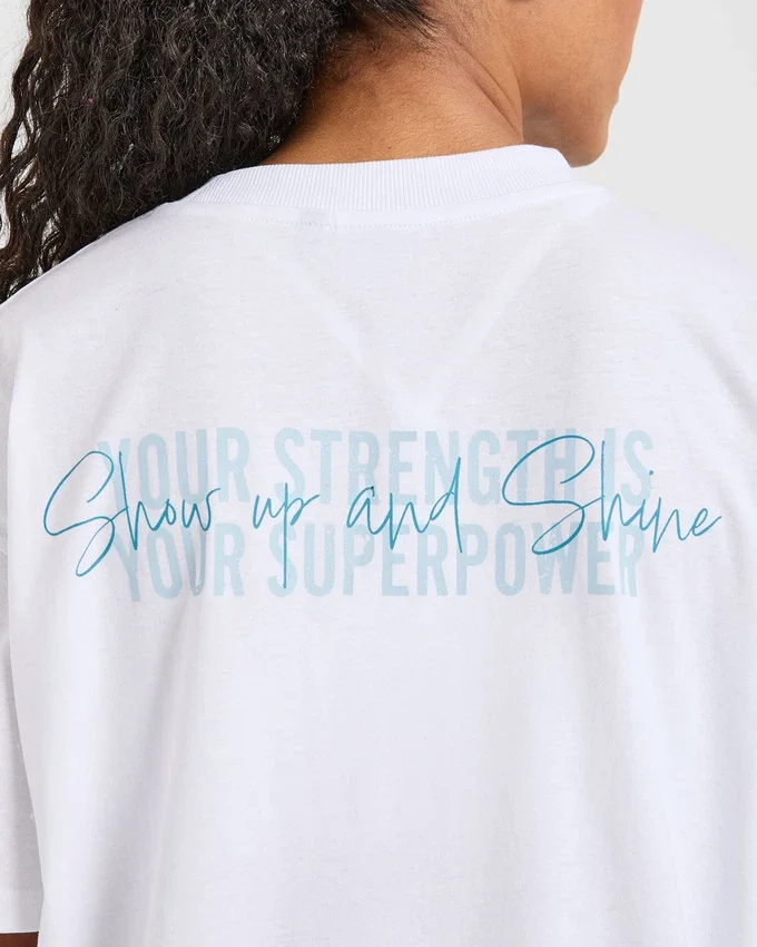 Show Up oversized T-shirt