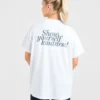 Show Yourself Kindness oversized T-shirt