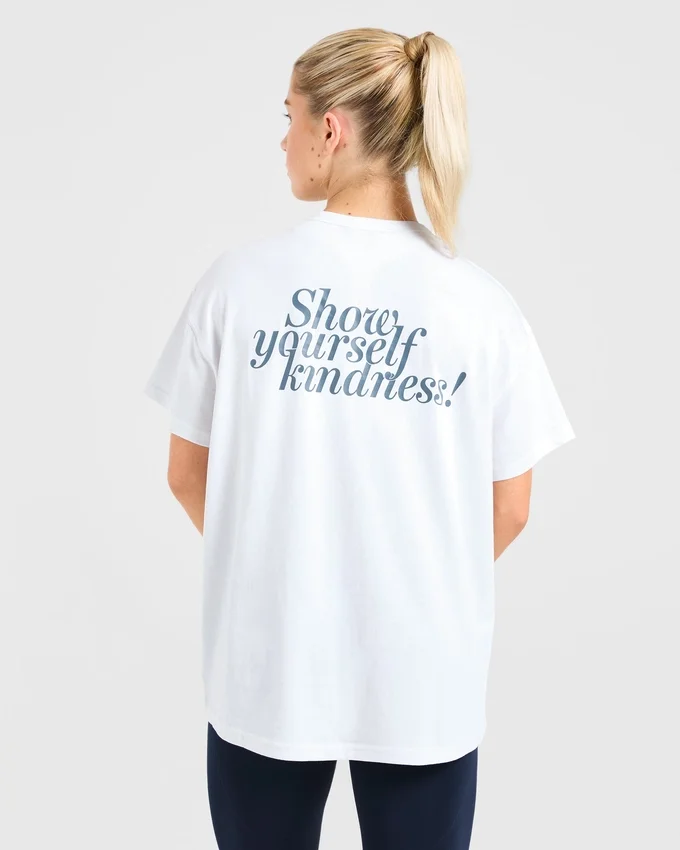 Show Yourself Kindness oversized T-shirt