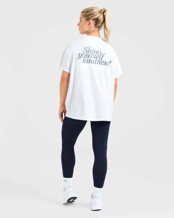 Show Yourself Kindness oversized T-shirt