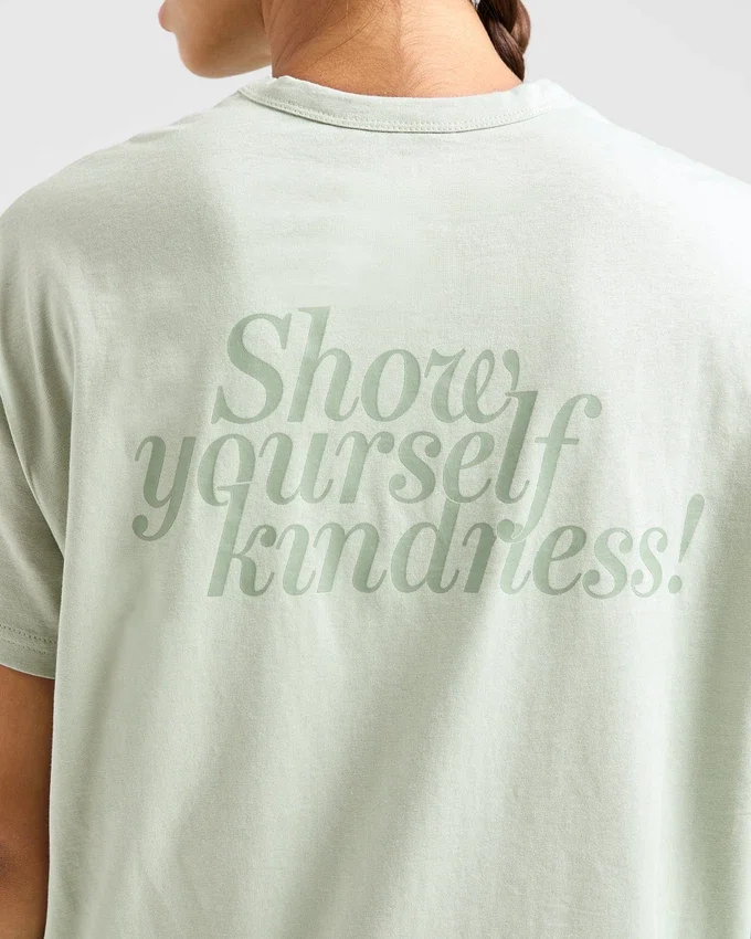 Show Yourself Kindness oversized T-shirt