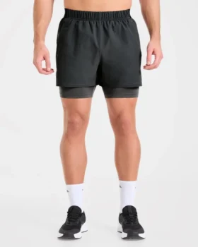 Signature 2-in-1-korte broek