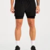 Signature 2-in-1-korte broek