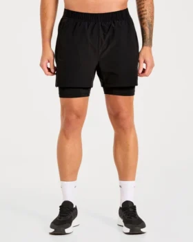 Signature 2-in-1-korte broek
