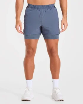 Signature 2-in-1-korte broek