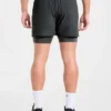 Signature 2-in-1-korte broek