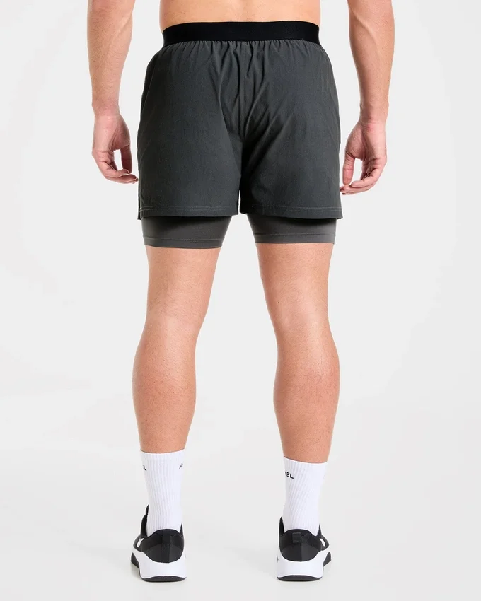 Signature 2-in-1-korte broek