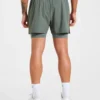 Signature 2-in-1-korte broek