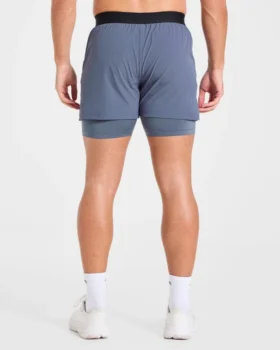Signature 2-in-1-korte broek