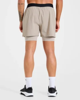 Signature 2-in-1-korte broek