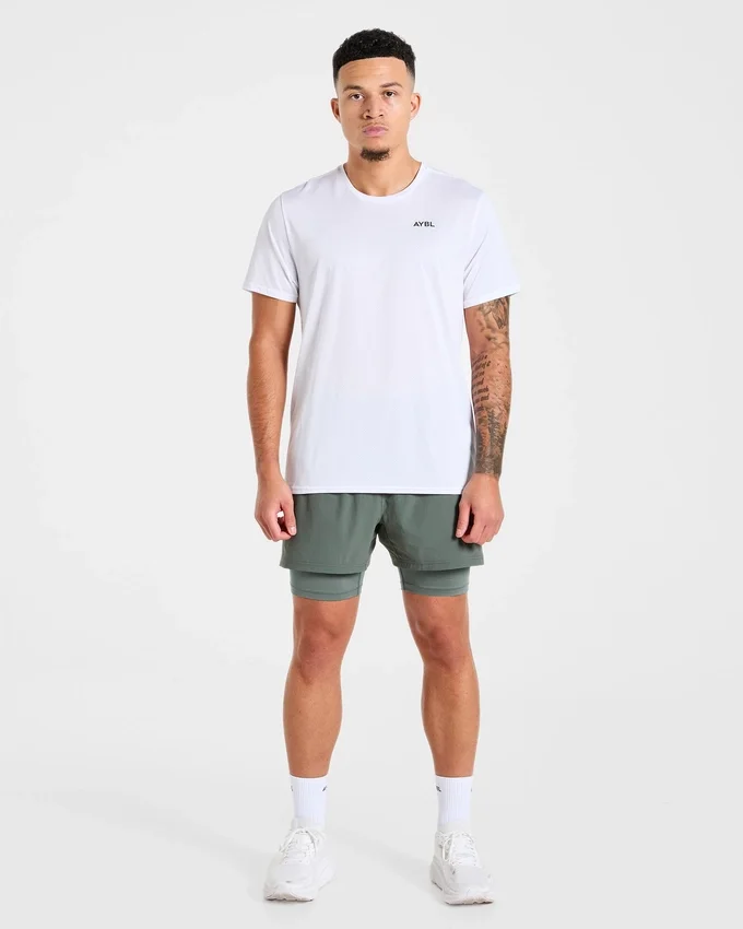 Signature 2-in-1-korte broek