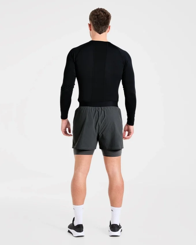 Signature 2-in-1-korte broek