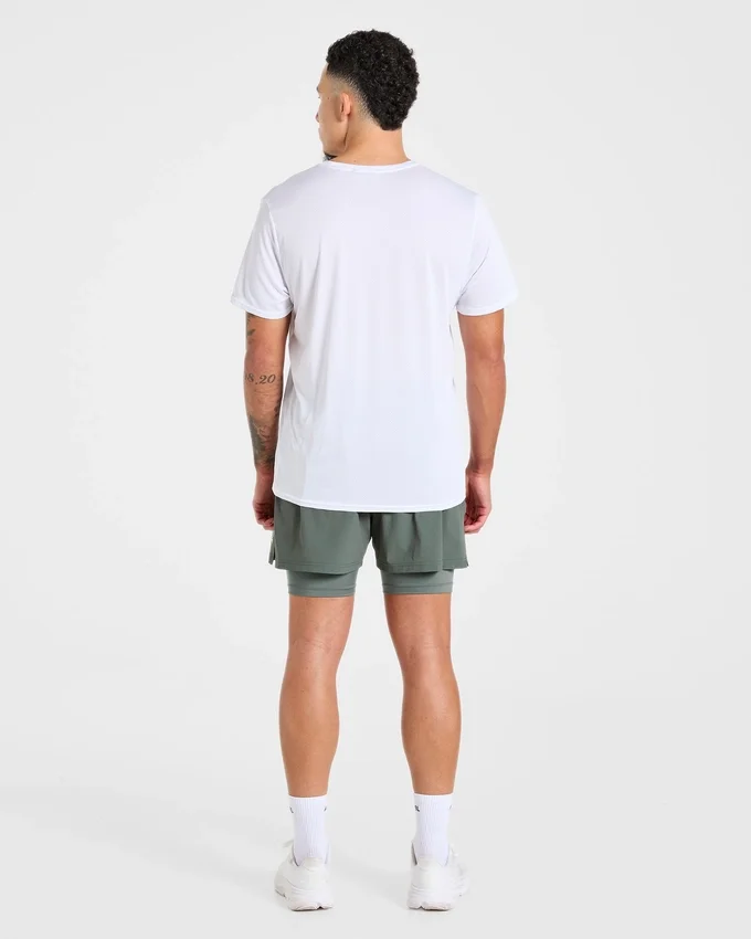 Signature 2-in-1-korte broek