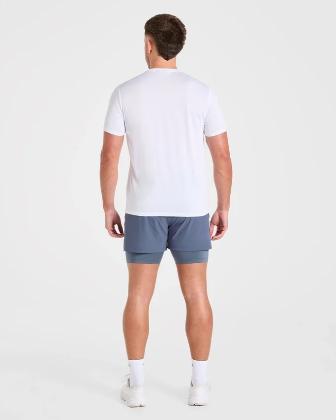 Signature 2-in-1-korte broek