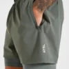 Signature 2-in-1-korte broek
